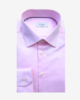 Signature Twill slim fit skjorte - Lyserød