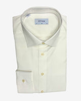 Signature Twill contemporary skjorte - Off white