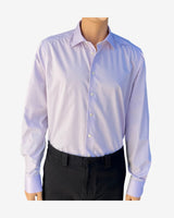Signature Twill contemporary skjorte - Mid purple