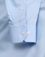 Twill skjorte med stræk Contemporary fit - blå