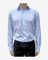 Signature Twill classic skjorte m. brystlomme - Lyseblå