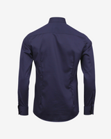 Signature Twill slim fit skjorte - Navy