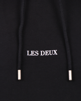 Lens slim hættetrøje - Sort Modish