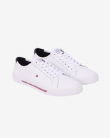 Læder vulc sneakers - Hvid