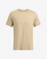 UA SPORTSTYLE LEFT CHEST T-SHIRT - BEIGE