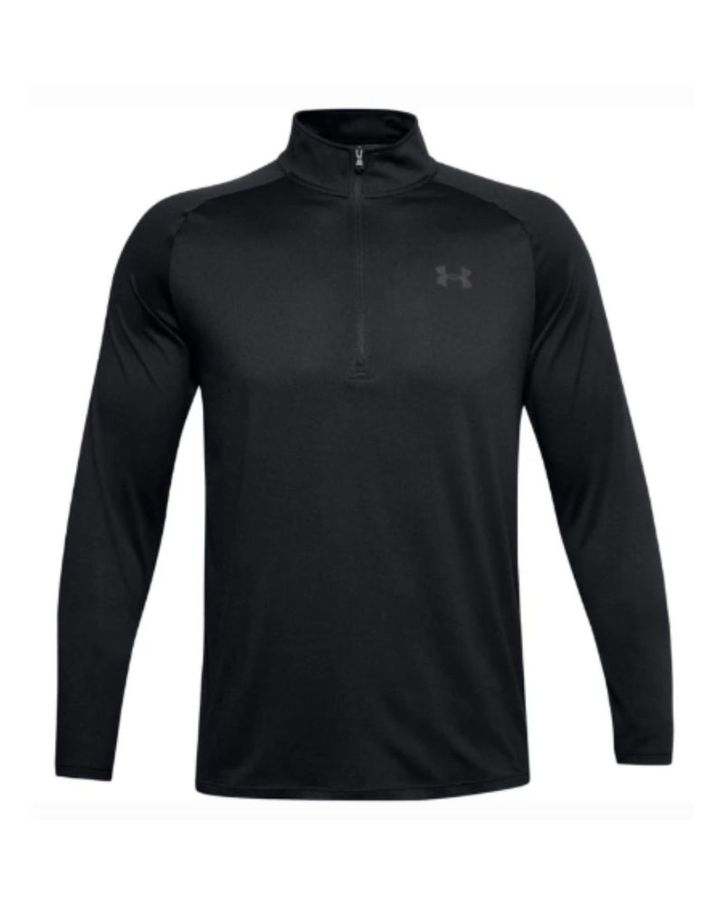 UA Tech 2.0 1/2 Zip - Black / Charcoal