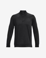 UA Armour Fleece 1/4 Zip Sweatshirt - Sort