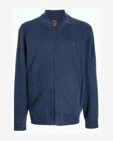 Sweatshirt med lynlås - Navy