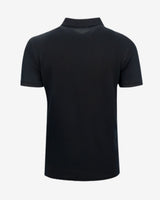 Slim Fit Mesh Polo - Sort