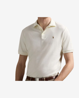 Custom slim fit polo - Milk