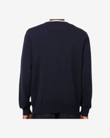 Uld striktrøje - Navy