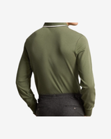 Langærmet polo - Grøn