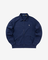Sweatshirt m. lynlås - Navy