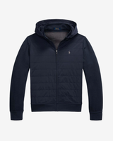 Hybrid Zip Sweatjakke - Navy