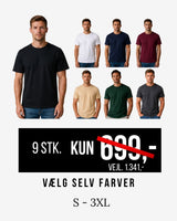 9-Pak Regular Tee