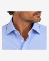 Signature Twill contemporary fit skjorte - Lyseblå