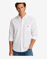 GANT Regular Fit Oxford Skjorte - Hvid
