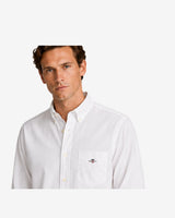 GANT Regular Fit Oxford Skjorte - Hvid