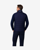 Hybrid Full-Zip Vest - Navy