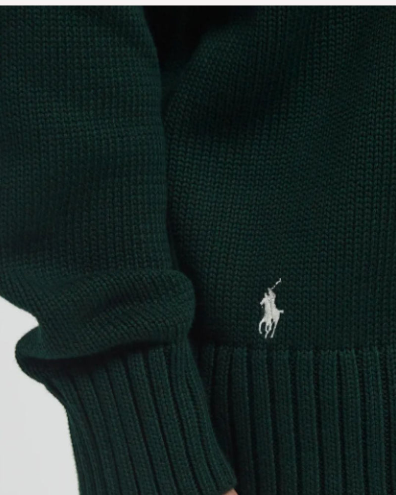 Polo Ralph BIG FIT LOGO JUMPER - Navy