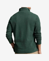 Quarter-zip pullover - Skovgrøn
