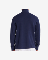 Quarter-zip pullover - Navy