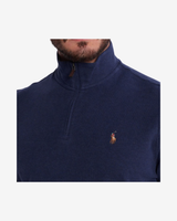 Quarter-zip pullover - Navy