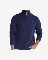 Quarter-zip pullover - Navy