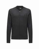 Sweatshirt med lynlås - Grå