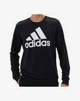 Frotté big logo sweatshirt - Sort