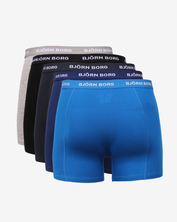 Boxershorts shorts 5-pak - Blå mix