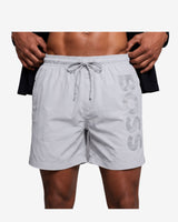 Octopus badeshorts - Grå