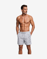 Octopus badeshorts - Grå