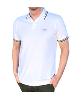 Paul polo slim - hvid
