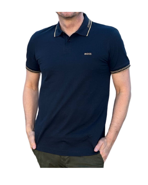 Paul polo slim - Dark Blue