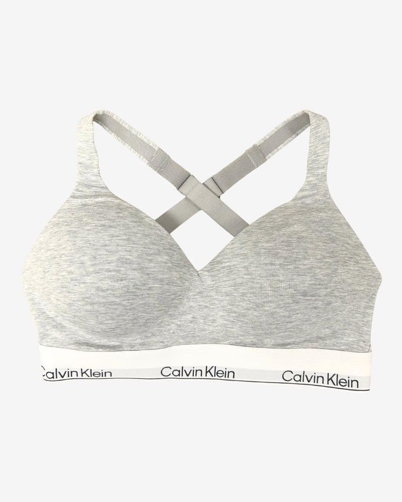 Lift Bralette Icon Cotton Modal - Grå