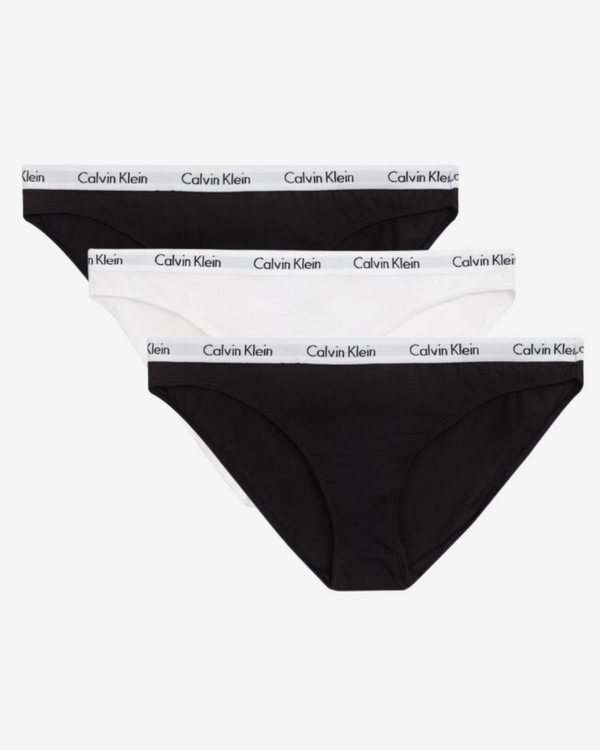Carousel bikini trusser 3-pak - Sort / Hvid