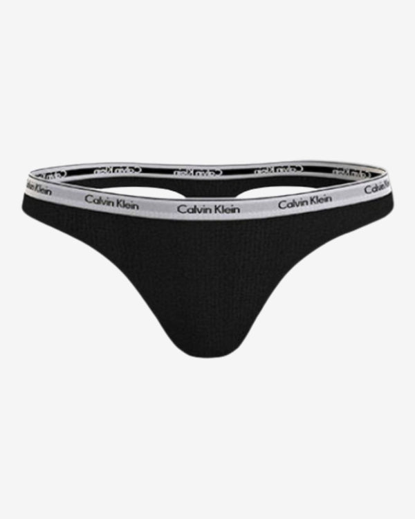 g-streng trusser 3-pak - Sort