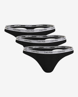 g-streng trusser 3-pak - Sort