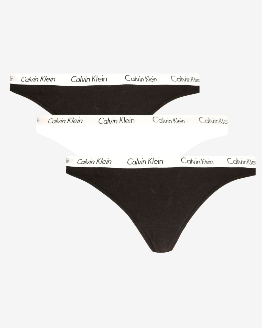 Calvin Klein Carousel trusser 3-pak - Sort / Hvid Modish