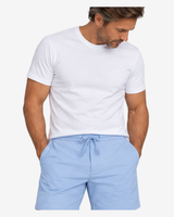 Dover Regular Fit Hørshorts - Blå
