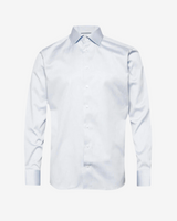 Poplin slim skjorte - Hvid