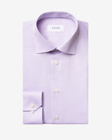 Signature Twill contemporary skjorte - Mid purple