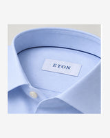 Signature Twill slim fit skjorte - Lyseblå