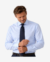 Signature Twill slim fit skjorte - Lyseblå