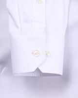Twill stræk contemporary skjorte - Hvid