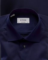 Twill skjorte med stræk contemporary fit - Navy