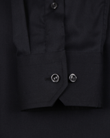 Signature Twill Classic skjorte med brystlomme - Sort