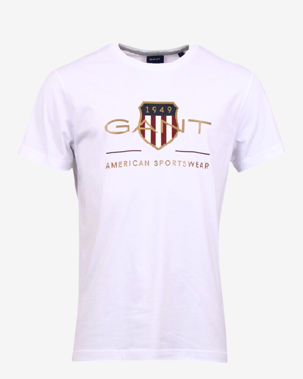 D2. shield t-shirt - Hvid