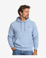 Shield logo hættetrøje - FRESH BLUE